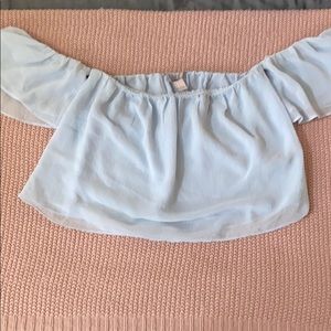 Forever 21 off the shoulder top!